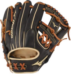 11.75 Inch Mizuno Pro Select GPS1BK-600S Adult Infield Baseball Glove 312676