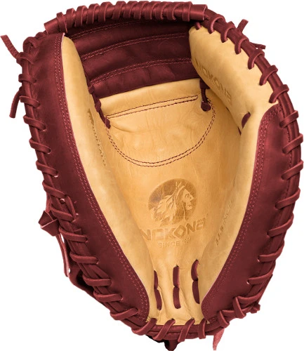 33.5 Inch Nokona SKN Series SKN2BL Adult Baseball Catcher Mitt - Image 2