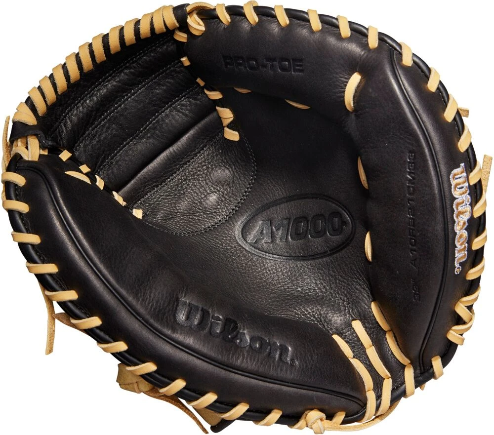 33 Inch Wilson A1000 Adult Catcher Baseball Mitt WBW10014233 - Image 2
