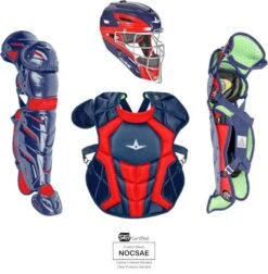 All-Star System 7 Axis Elite Travel Team CKCC1216S7XTT Intermediate Catchers Gear Set