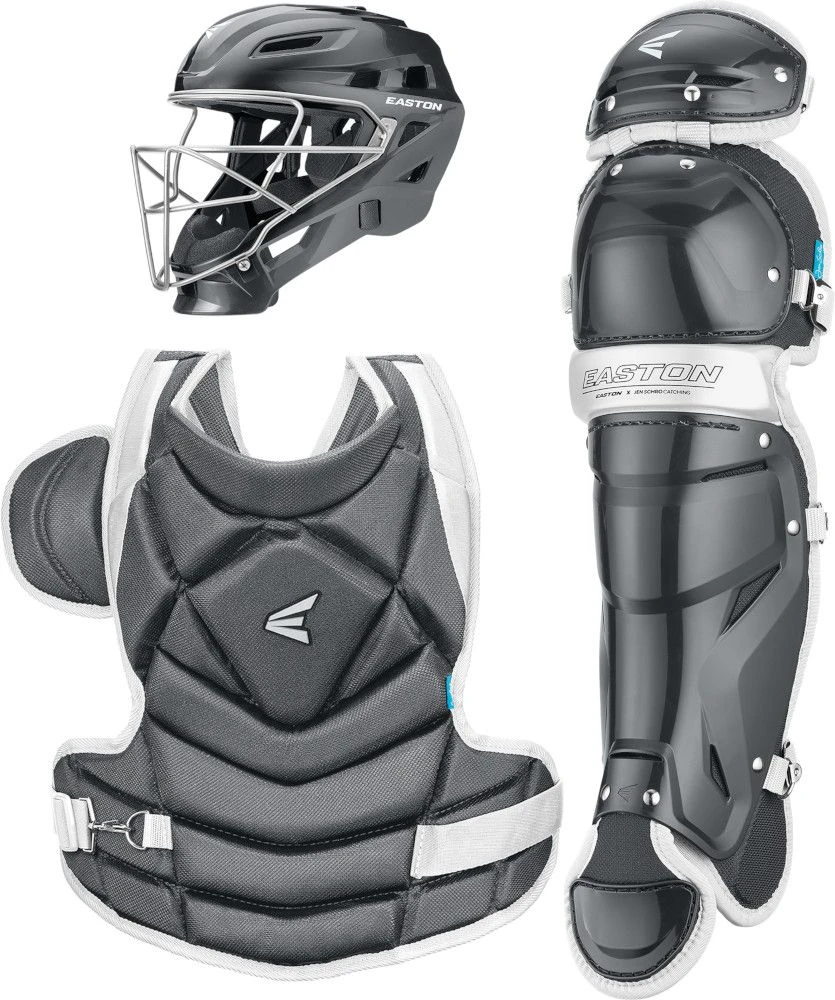 Easton Jen Schro The Fundamental A165443 Youth Fastpitch Catchers Gear Softball Set - Image 3