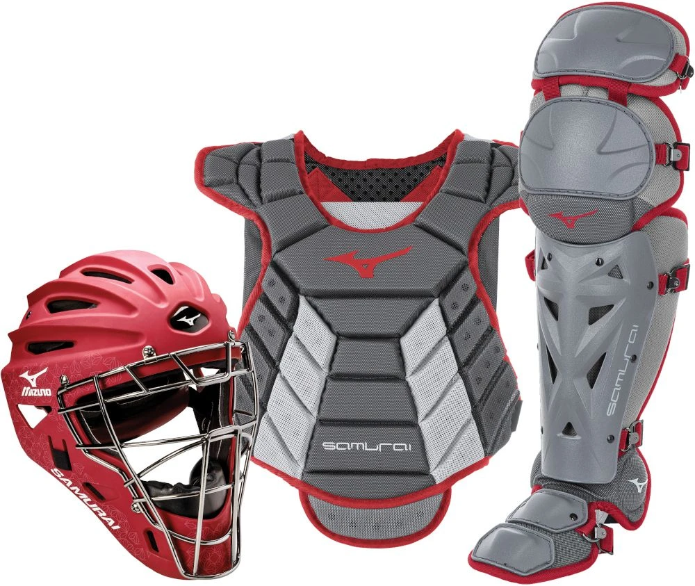Mizuno Samurai 380422 Women's Fastpitch Softball Intermediate Catcher's Gear Set - Image 2