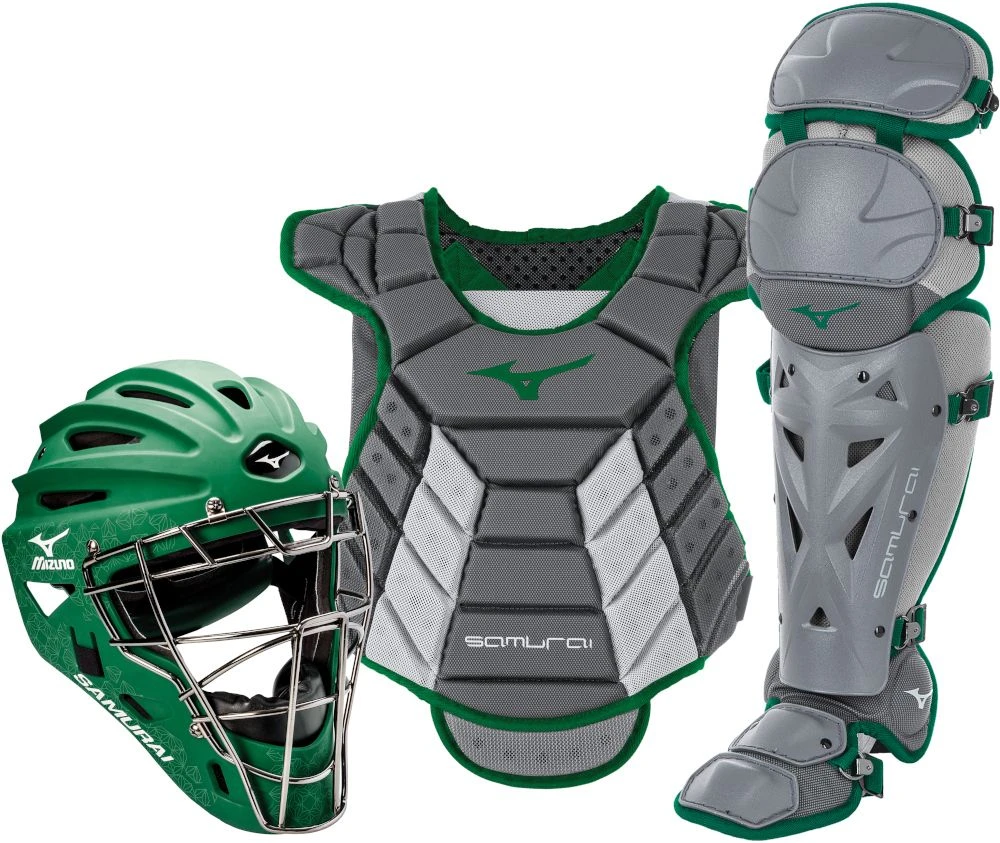 Mizuno Samurai 380422 Women's Fastpitch Softball Intermediate Catcher's Gear Set - Image 3
