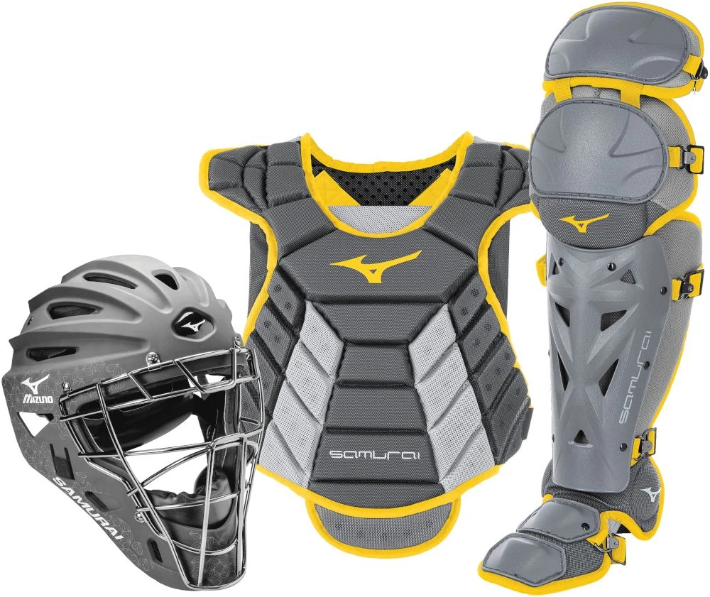 Mizuno Samurai 380422 Women's Fastpitch Softball Intermediate Catcher's Gear Set - Image 10
