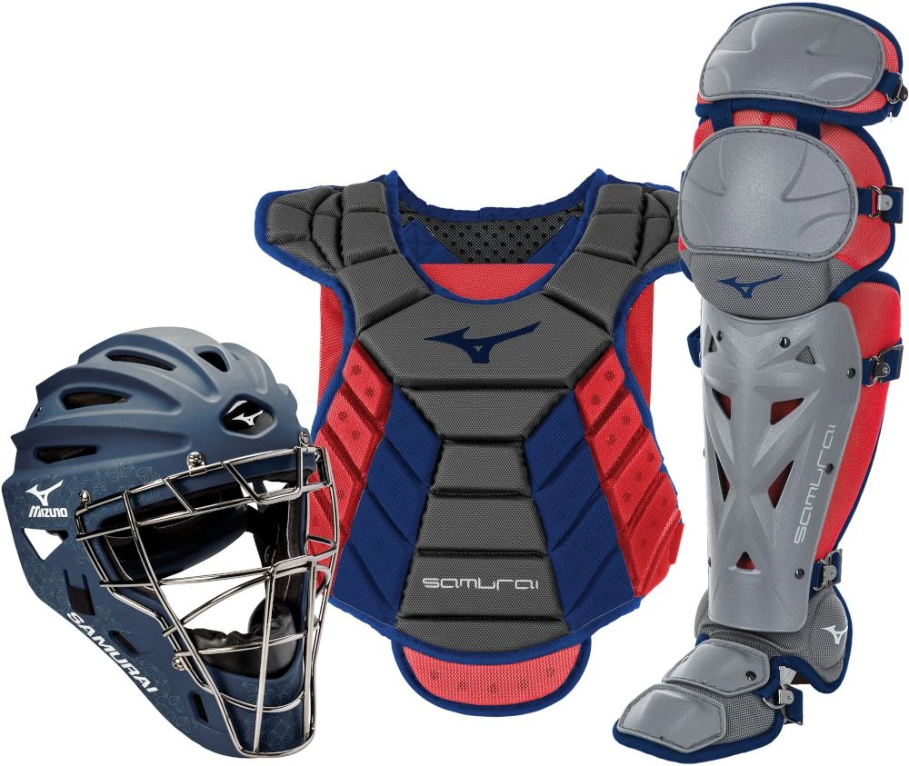 Mizuno Samurai 380422 Women's Fastpitch Softball Intermediate Catcher's Gear Set - Image 11