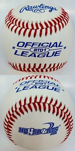 Rawlings Baseball - RTD1SO - HQ4Sports Logo Official League Baseball (One Dozen) - Image 2