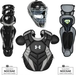 Under Armour Pro 4 Series Adult Baseball Catcher's Gear Set UACKCC4APRO