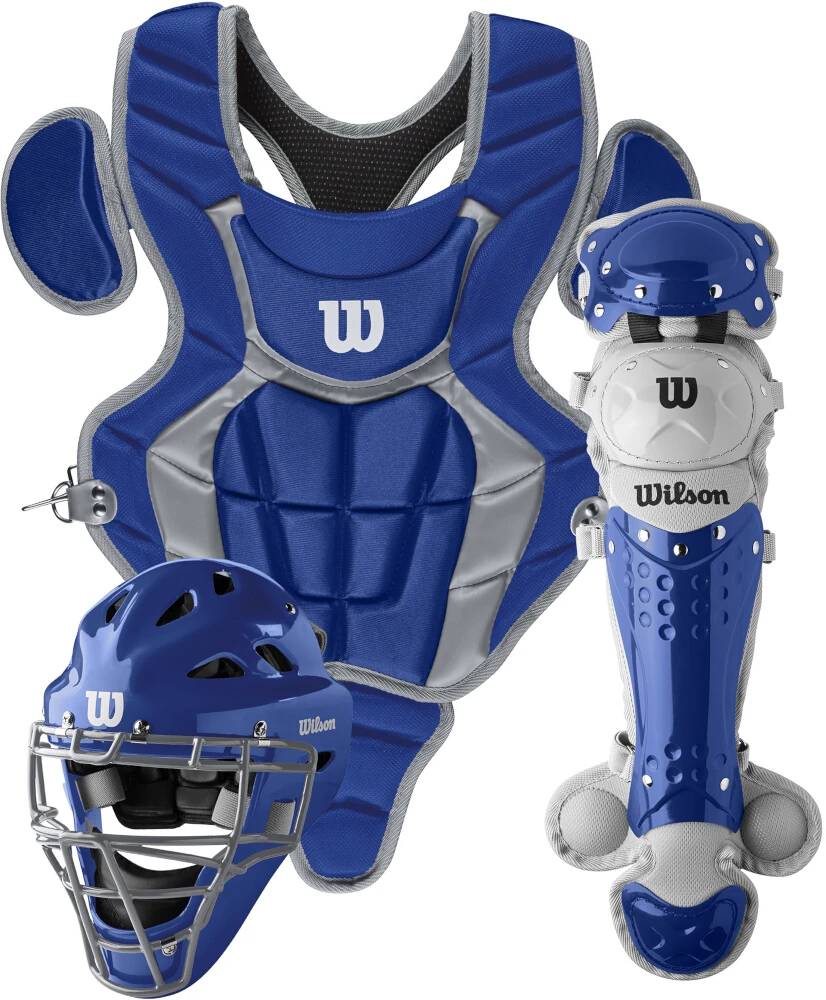 Wilson C200 Youth Baseball Catcher's Gear Kit WB57116 - Image 9