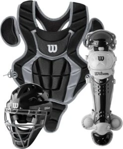 Wilson C200 Youth Baseball Catcher's Gear Kit WB57116