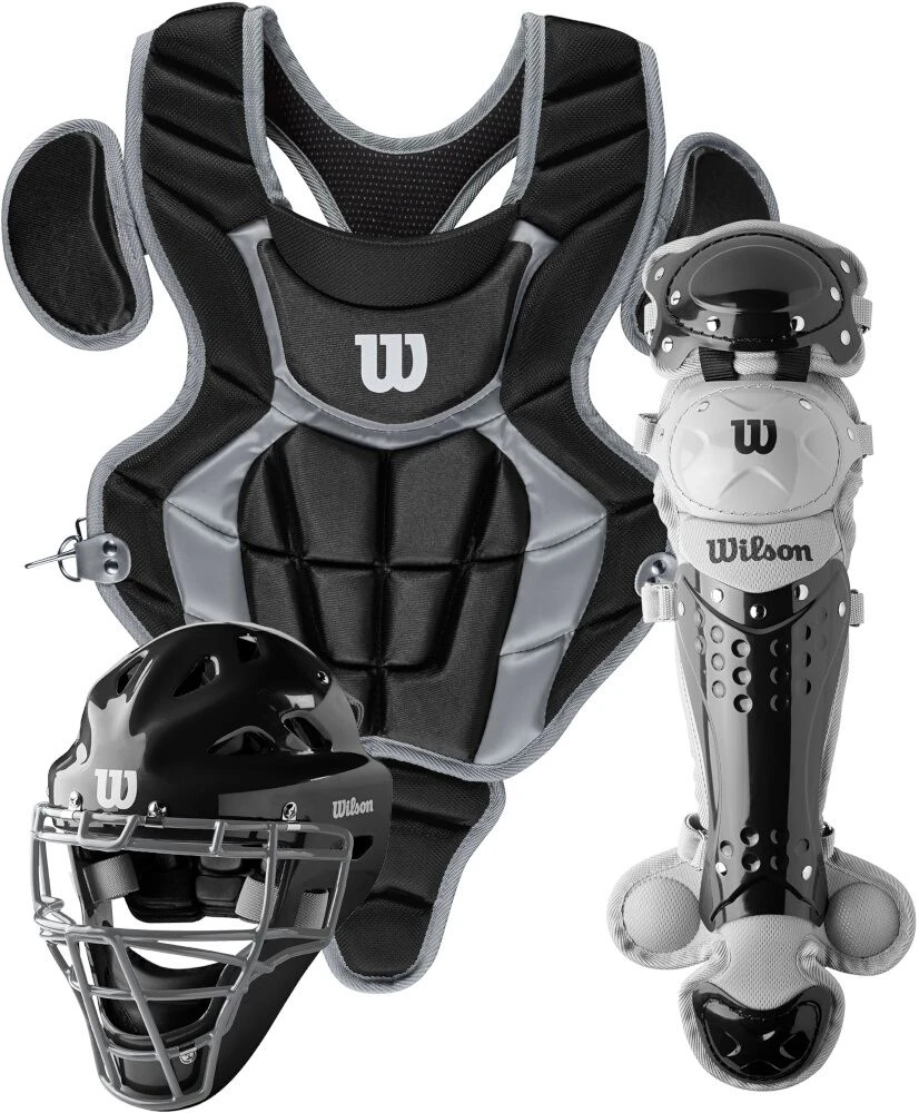 Wilson C200 Youth Baseball Catcher's Gear Kit WB57116